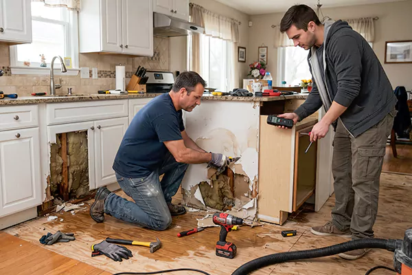 Kitchen Water Damage Repair Haltom City