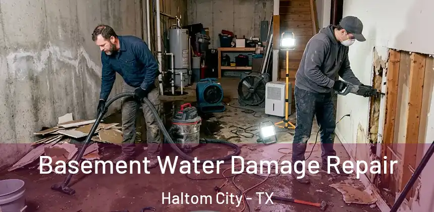 Basement Water Damage Repair Haltom City - TX