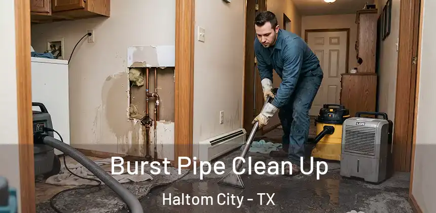 Burst Pipe Clean Up Haltom City - TX