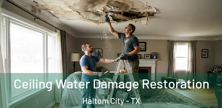  Ceiling Water Damage Restoration Haltom City - TX