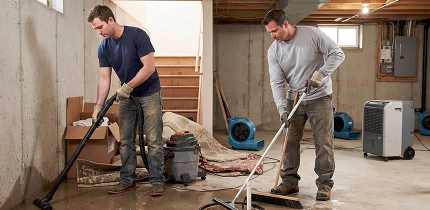 Basement Flood Water Removal in Haltom City