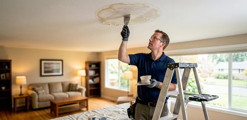 Ceiling Water Stain Repair in Haltom City