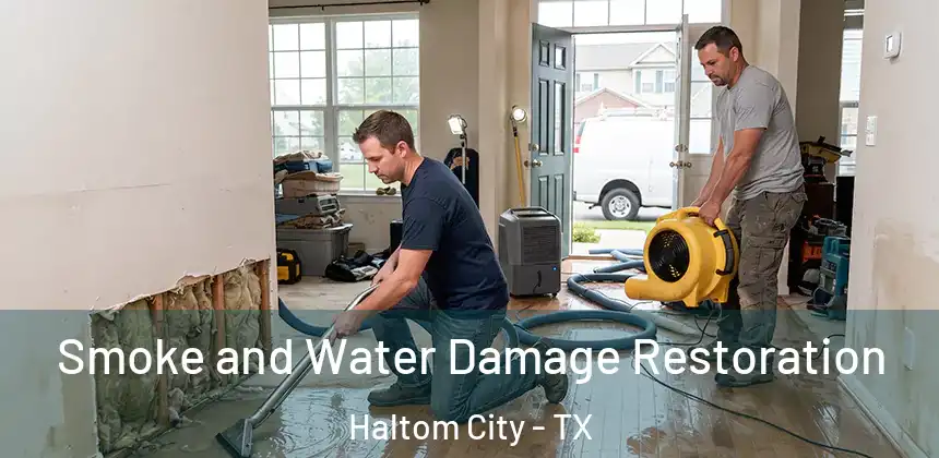 Smoke and Water Damage Restoration Haltom City - TX