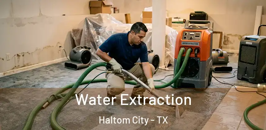Water Extraction Haltom City - TX