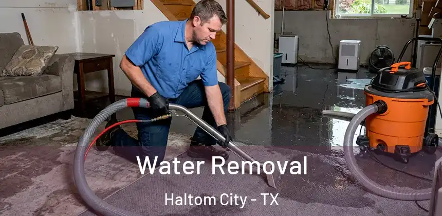 Water Removal Haltom City - TX